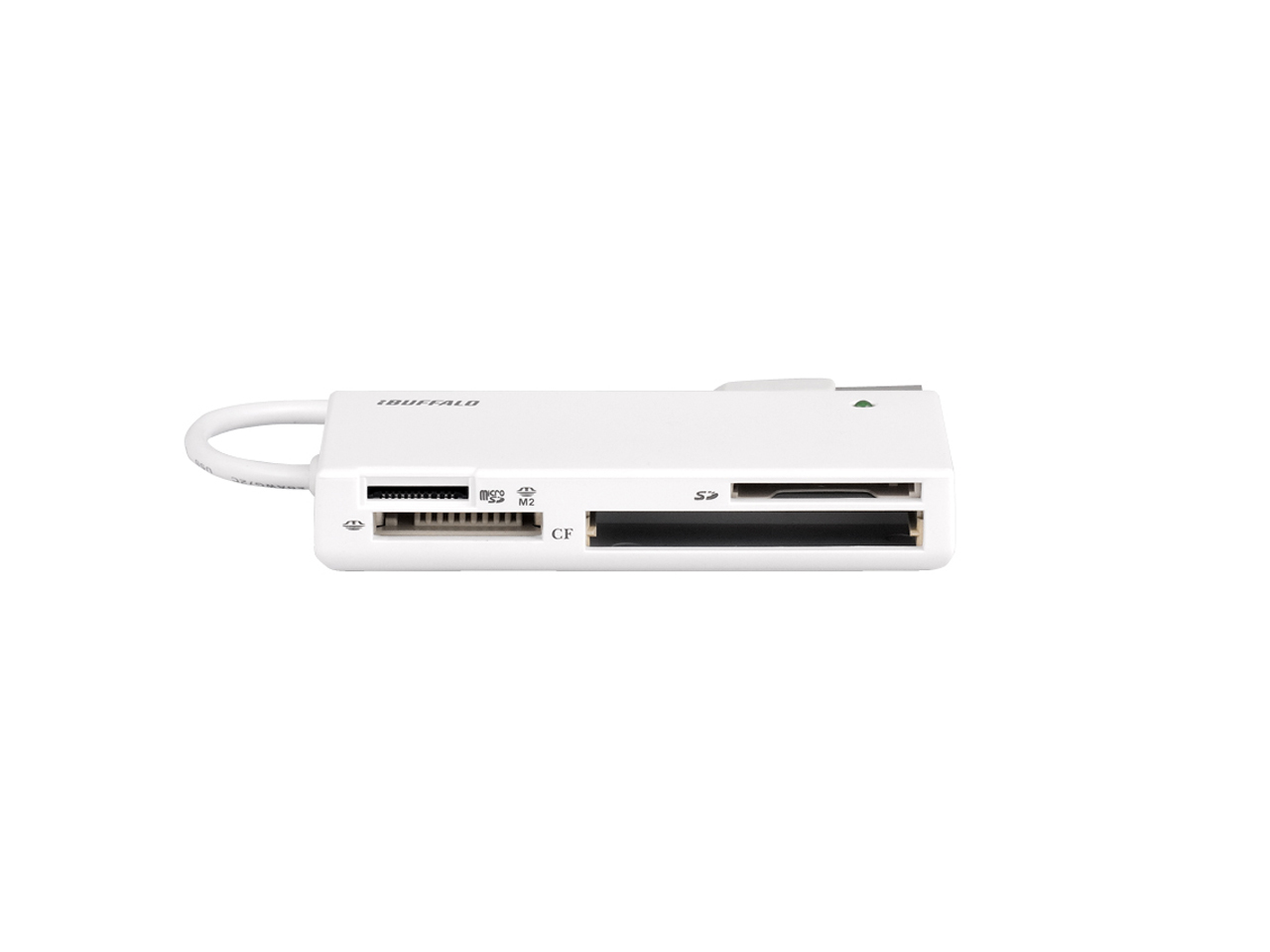 Buffalo BSCR24EU2WH card reader USB 2.0 White – image 2