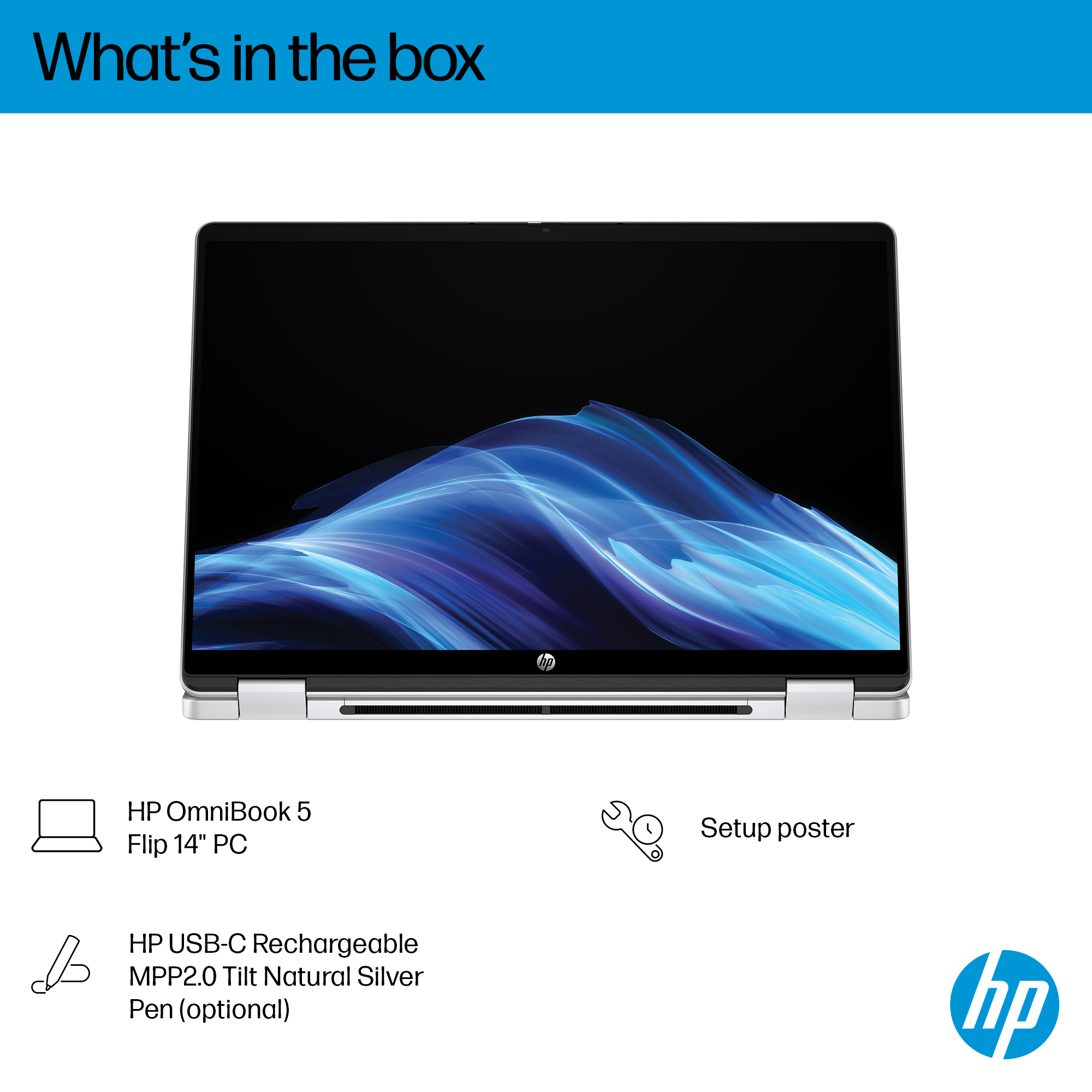 HP OmniBook 5 Flip 14-fp0504sa Intel Core 3 100U Hybrid (2-in-1) – image 5