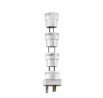 Microconnect PETRAVELSET power adapter/inverter Indoor White