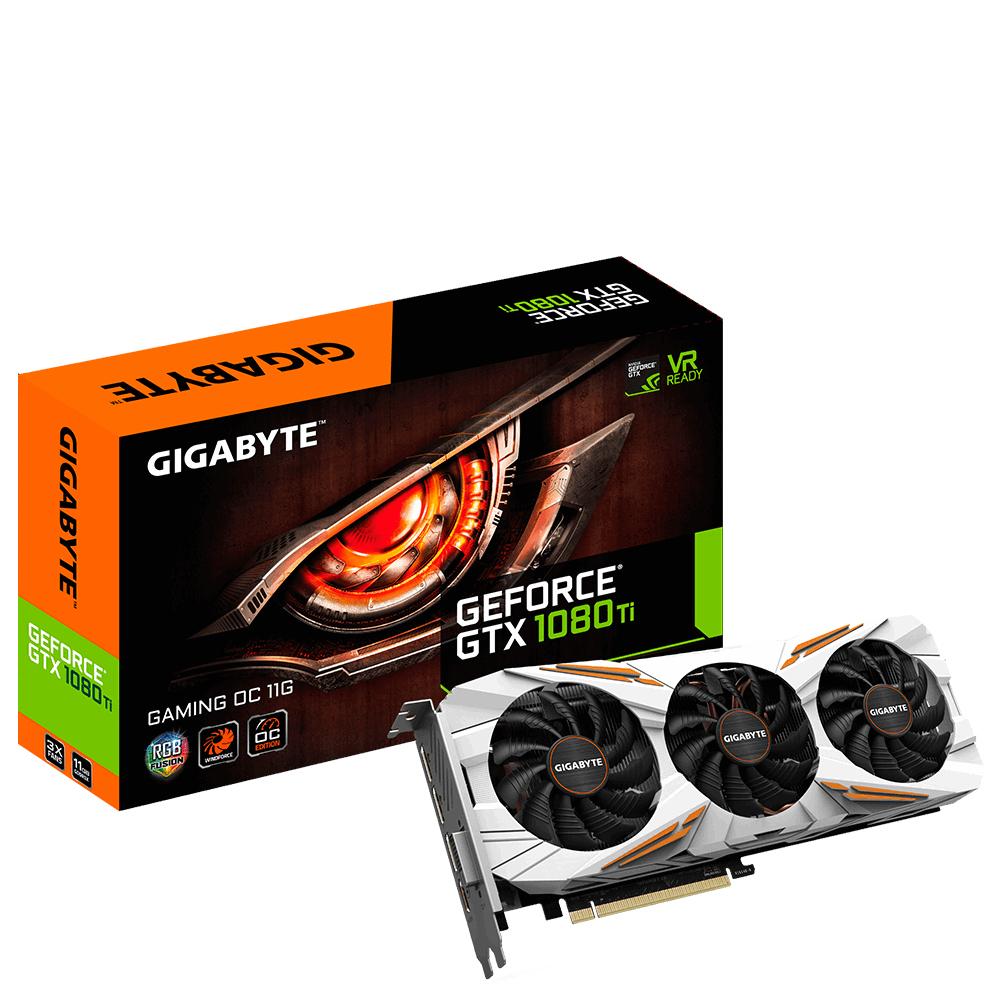 GIGABYTE Nvidia GeForce GTX 1080 Ti Gaming OC 11G, 11GB GDDR5X – image 1