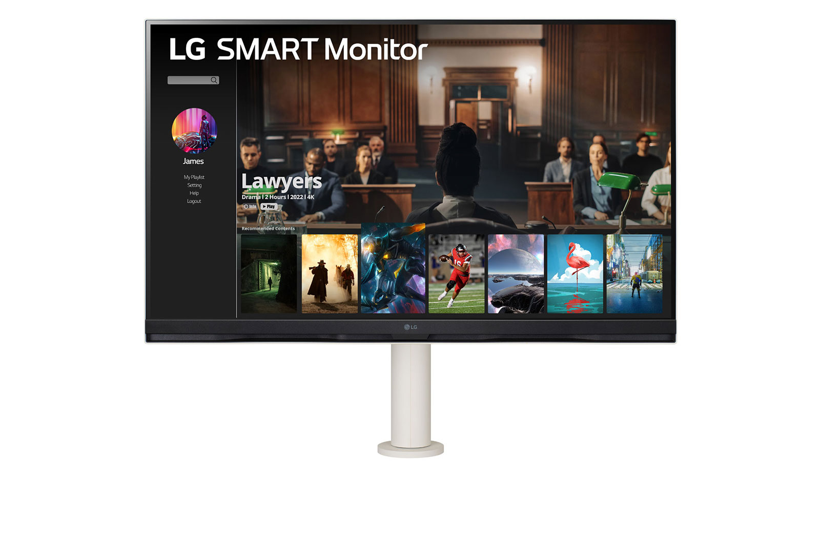 LG 32SQ780S-W computer monitor – image 2