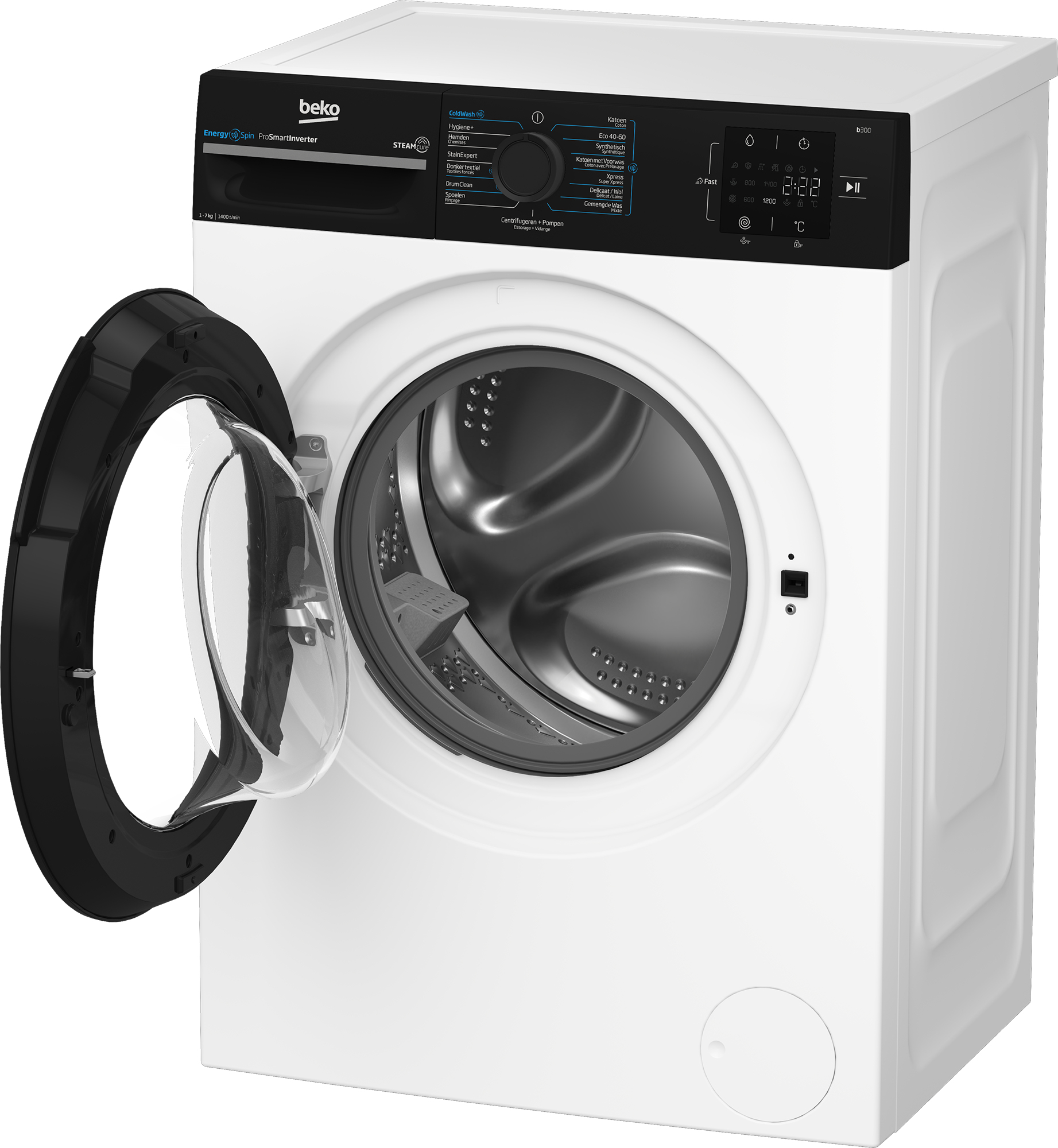 Beko b300 BM3WFU3741B1 washing machine Front-load – image 9