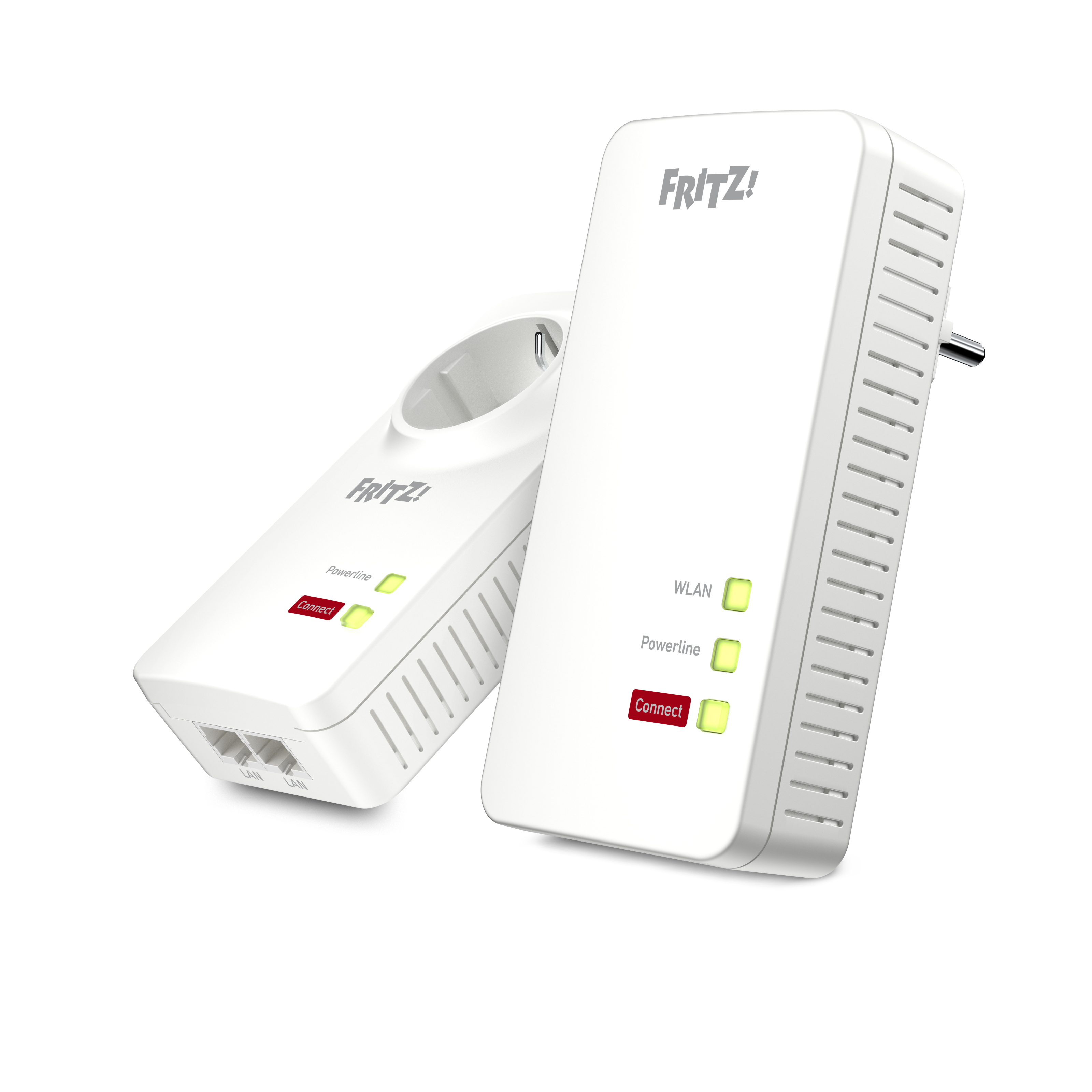 FRITZ!Powerline 1260E WLAN Set 1200 Mbit/s Nätverksansluten (Ethernet) Wi-Fi Vit