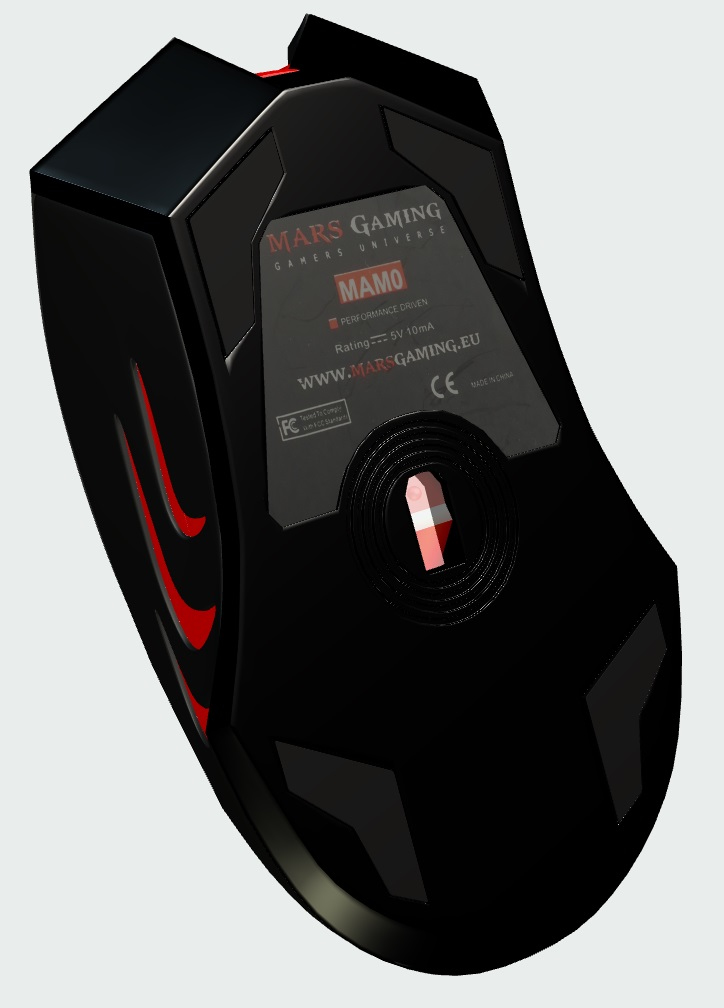 Mars Gaming MAM0 mouse Ambidextrous USB Type-A Optical 2800 DPI – image 2
