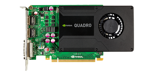 HP 753959-B21 graphics card NVIDIA Quadro K2000