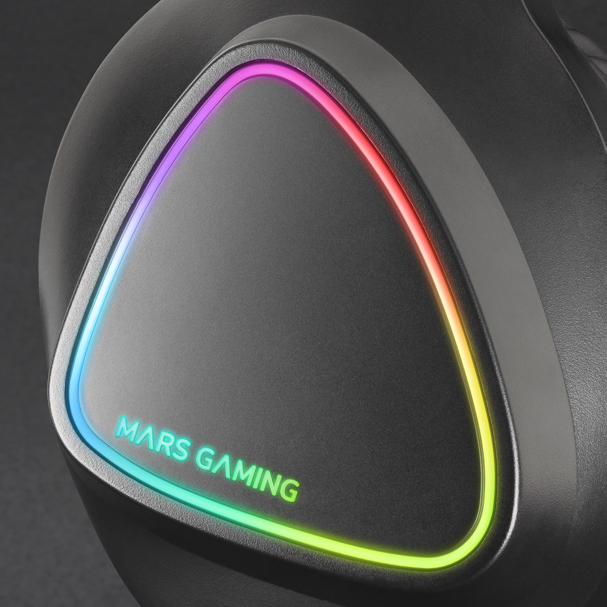 Mars Gaming MH222 Black, RGB Over Ear Gaming Headphones with Microphone, HiFi Sound, Sound Cancellation, Ultra-Lightweight, PS4 PS5 Xbox Switch Tablet Windows M – image 4