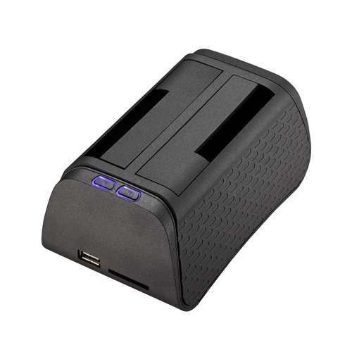 TooQ TQDS-702BG storage drive docking station Black