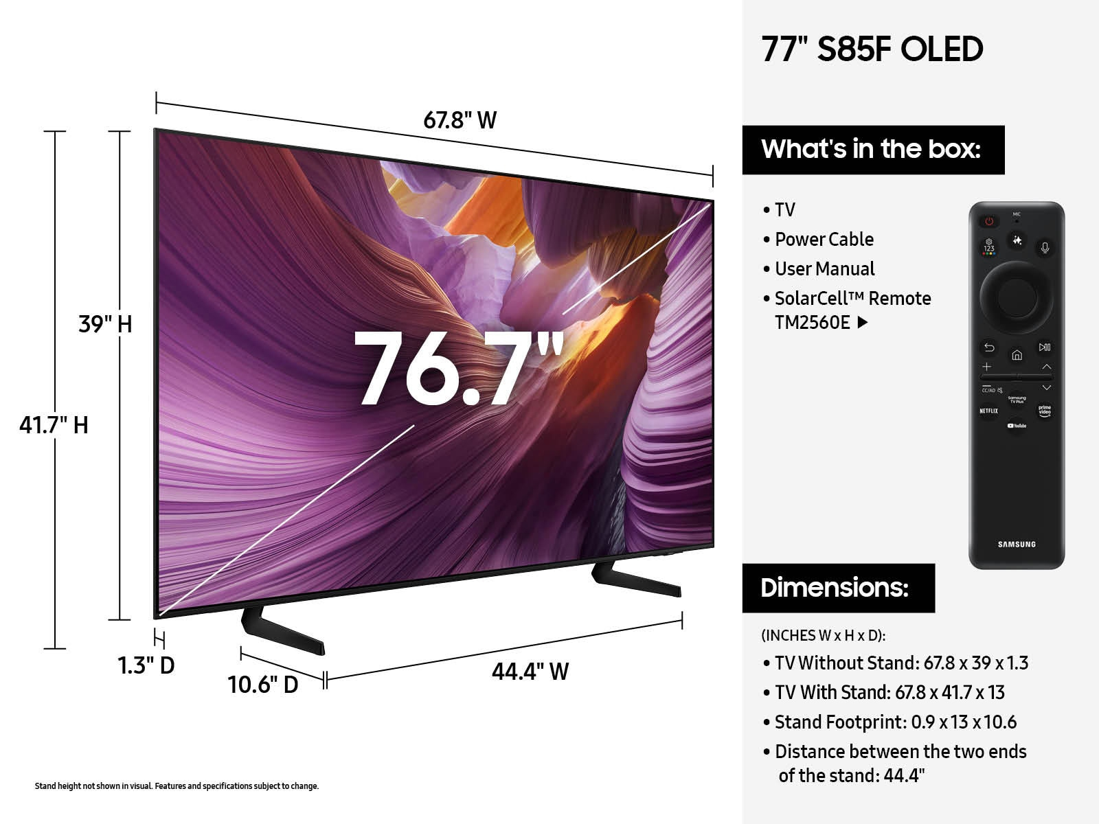Samsung Series 8 QN77S85FAEXZA TV – image 5