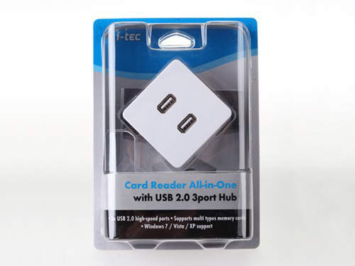 i-tec USBCRHUB card reader USB 2.0 – image 2