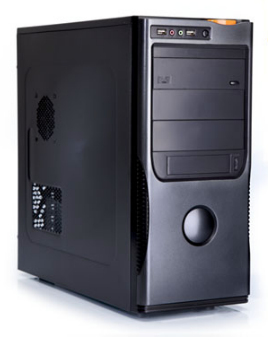 itek Millenium Midi Tower Black, Grey – image 1