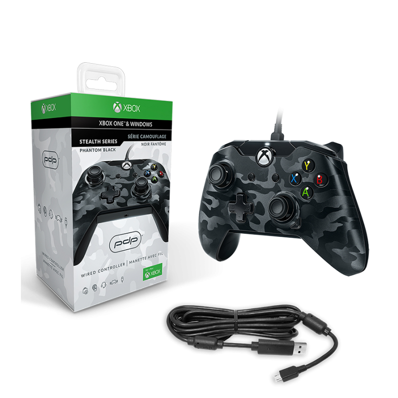 PDP 048-082-NA-CM00 Gaming Controller Black, Grey USB Gamepad Analogue PC, Xbox One, Xbox One S, Xbox One X – image 3