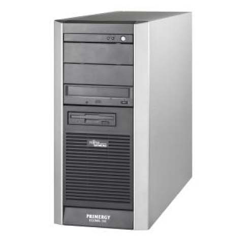 Fujitsu Primergy Econel 200a Xeon 2.8 2MB 2x160GB 7.2K DVD 10 – image 1