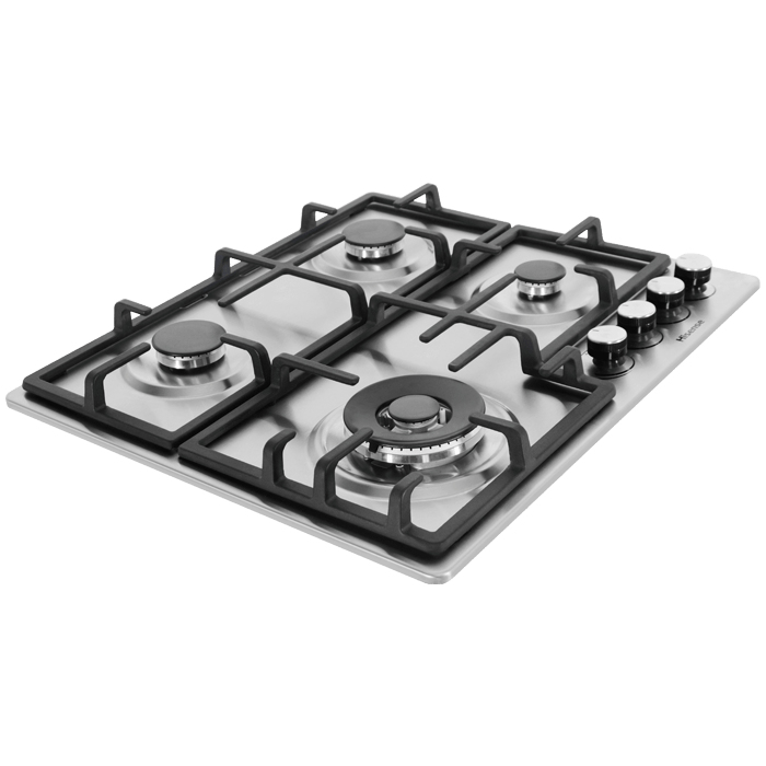 Hisense HHU60GAGR hob Stainless steel Built-in – image 2