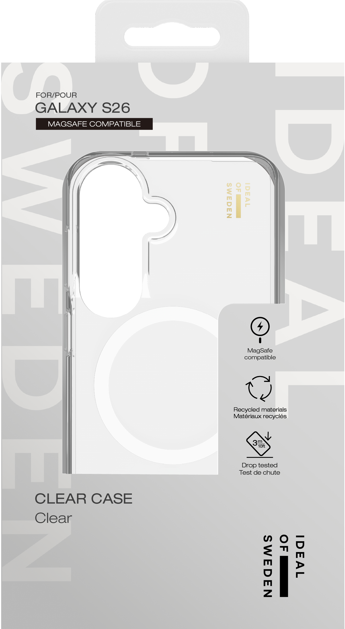 iDeal of Sweden Clear Case MagSafe Galaxy S26 Clear – image 3