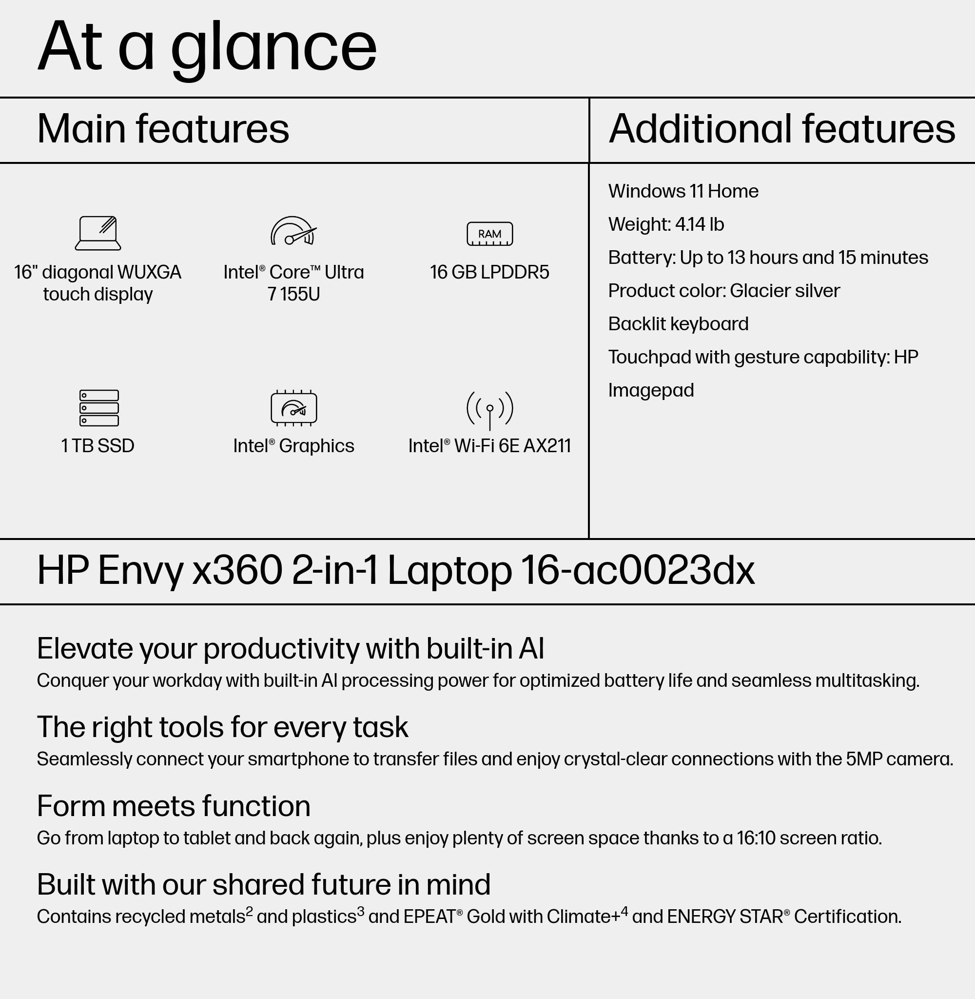 HP Envy x360 16-ac0023dx – image 2
