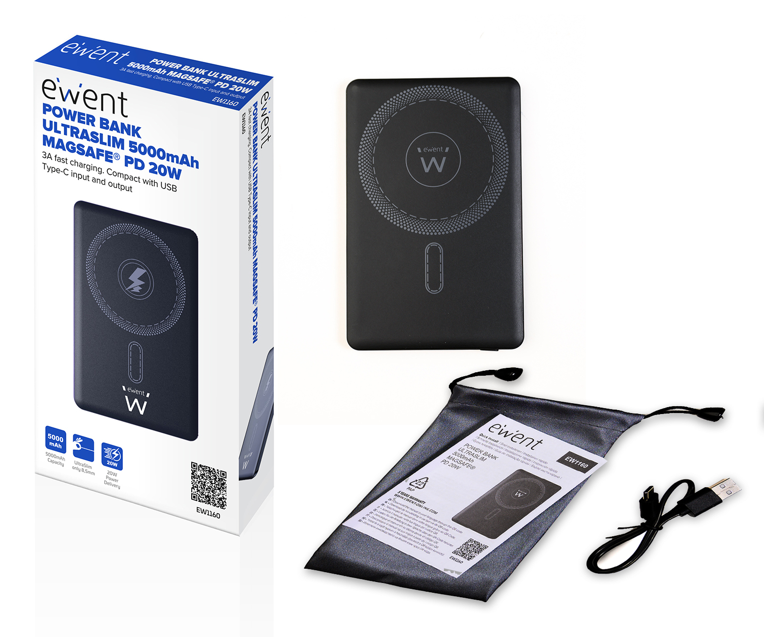 Ewent POWER BANK 5000mAh COMPACT PD 22.5W – image 3