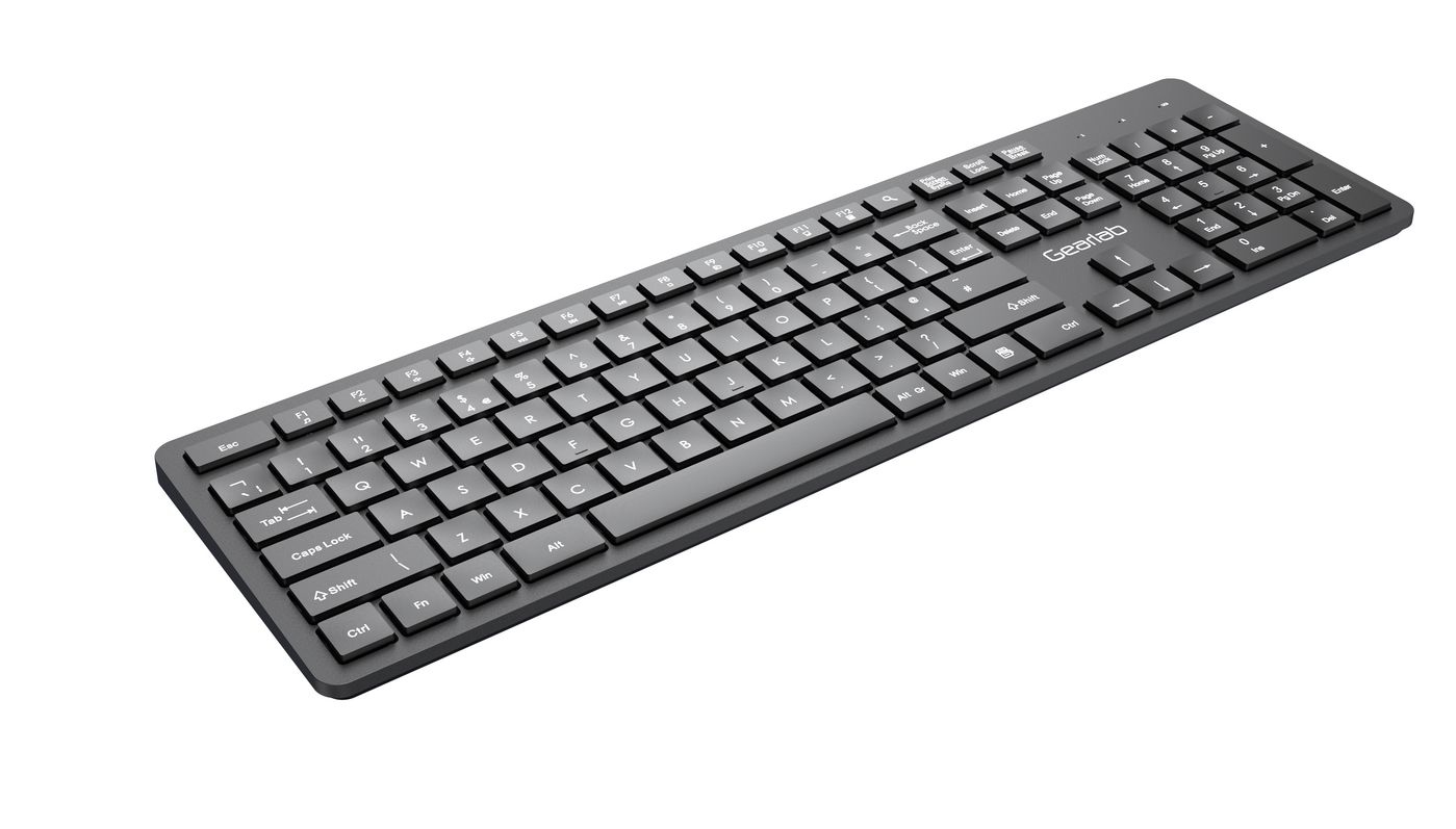 eSTUFF GLB211302 keyboard Office USB QWERTY UK English Black – image 2