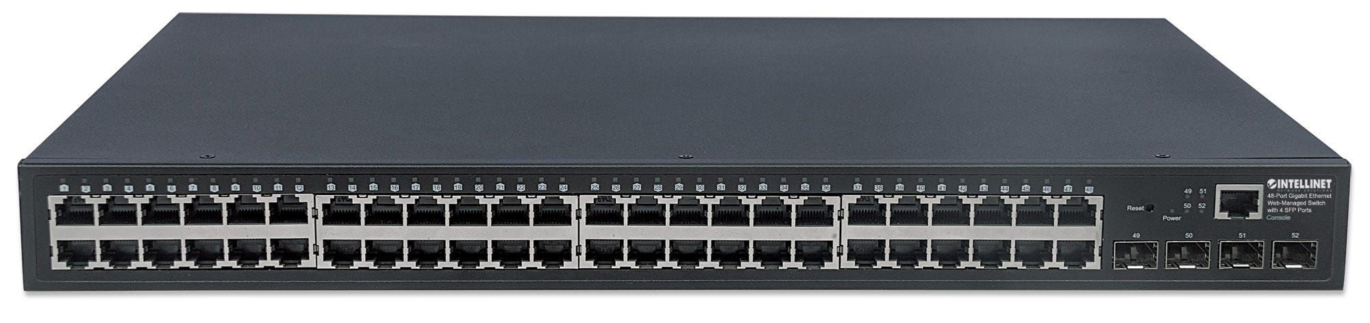 Intellinet 48-Port Gigabit Ethernet Web-Managed Switch with 4 SFP Ports – image 3