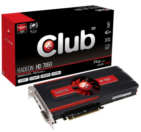 CLUB3D CGAX-7957 graphics card AMD Radeon HD7950 – image 3