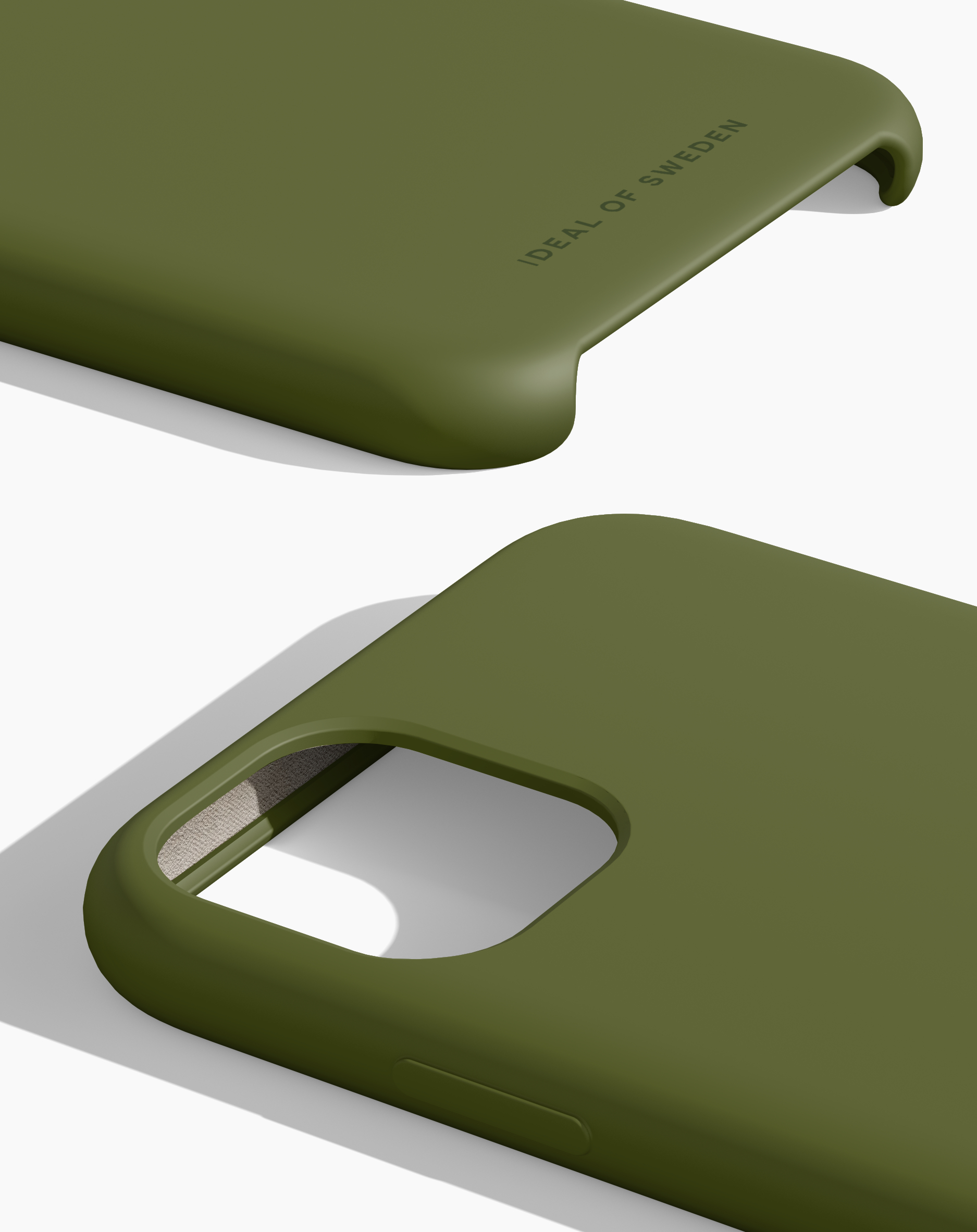 iDeal of Sweden Silicone Case iPhone 11/XR Khaki – image 1