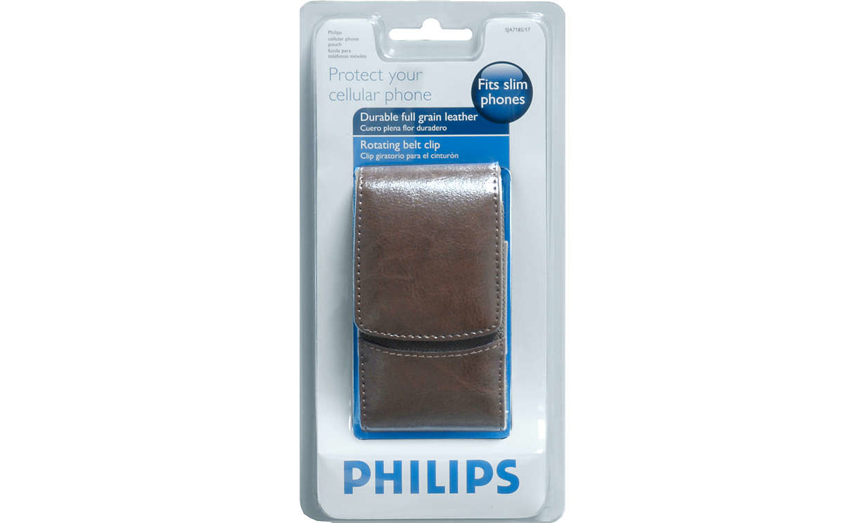 Philips SJA7185 Cell phone Slim Brown Pouch – image 2