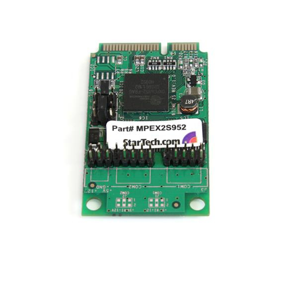 StarTech.com 2 Port RS232 Mini PCI Express Serial Card w/ 16950 UART – image 2