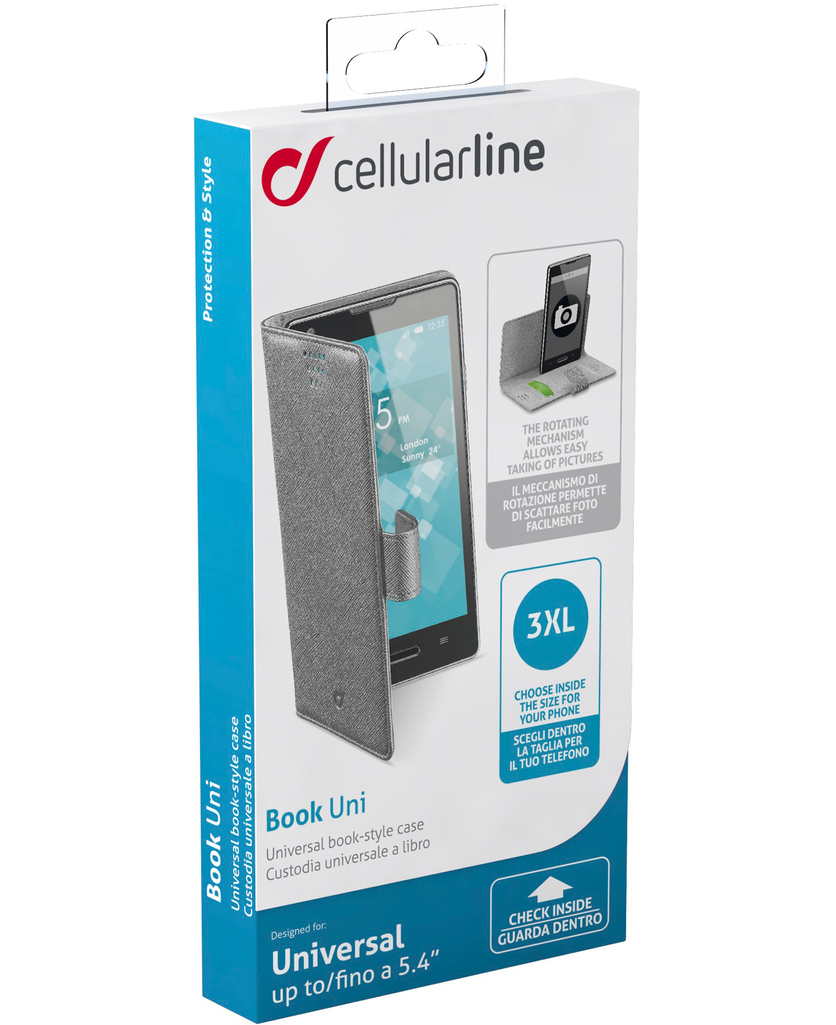 Cellularline Book Uni - Smartphones up to 5.4” – image 4
