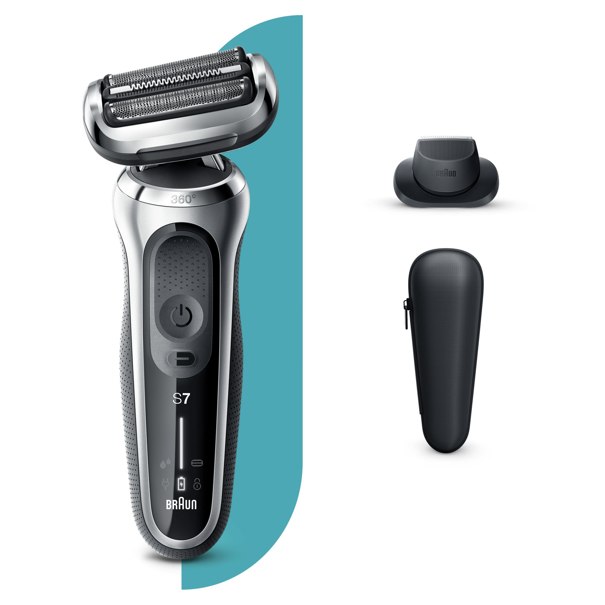 Braun Series 7 70-S1200s Foil shaver Trimmer Silver – image 7