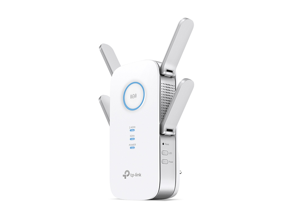 TP-Link RE650(EU) network extender Network transmitter White 10, 100, 1000 Mbit/s