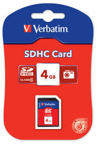 Verbatim SecureDigital SDHC Class 4 4GB – image 2