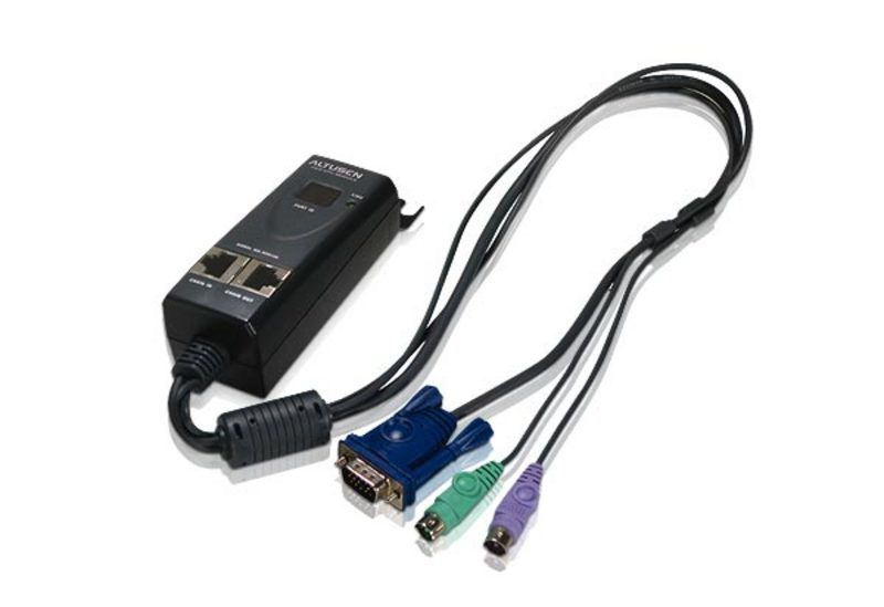 ATEN MP0120 KVM switch Black