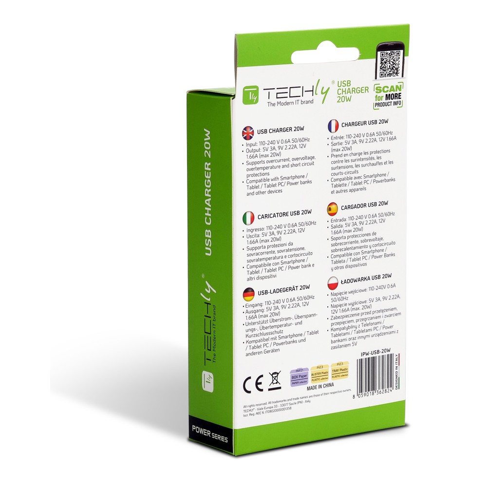 Techly USB-C Wall Charger – image 9