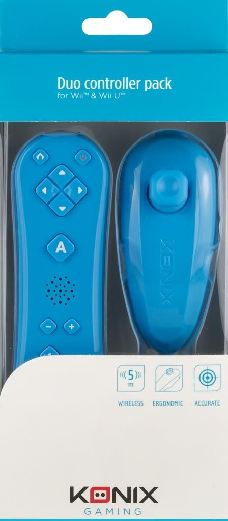Konix 61881194719 Gaming Controller Blue Special Nintendo Wii U, Wii – image 3