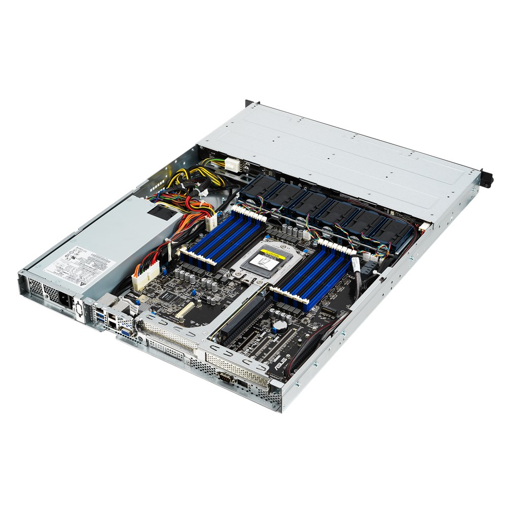 ASUS RS500A-E10-PS4 Socket SP3 Rack (1U) Black, Grey – image 3