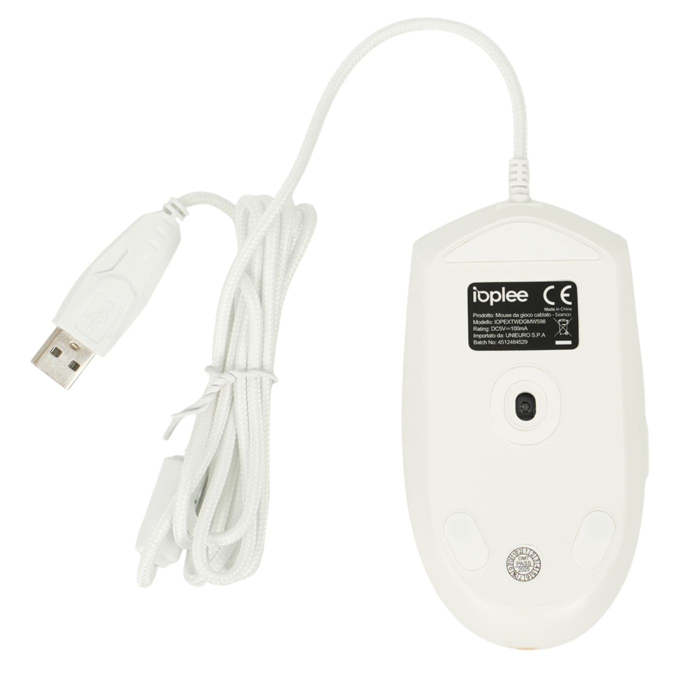 IOPLEE IOPEXTWDGMW598 mouse Gaming Ambidextrous USB Type-A 1600 DPI – image 2