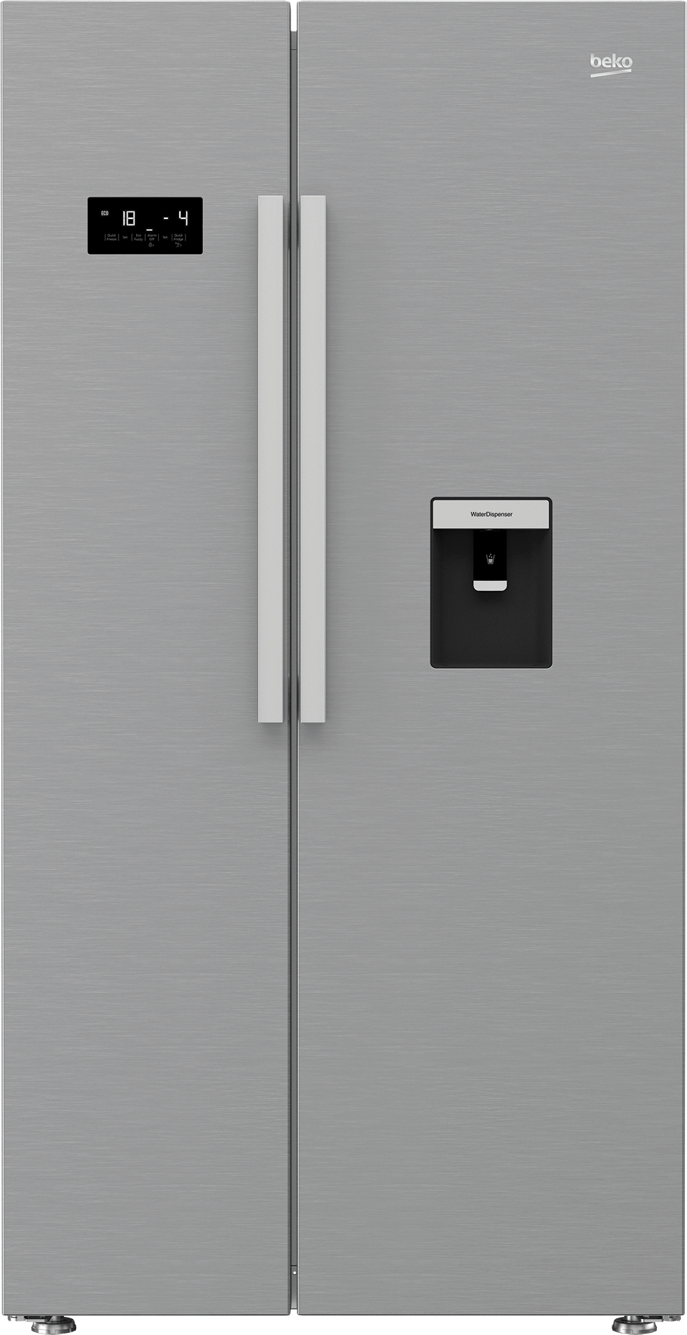 Beko GN163221XB side-by-side refrigerator Freestanding – image 1