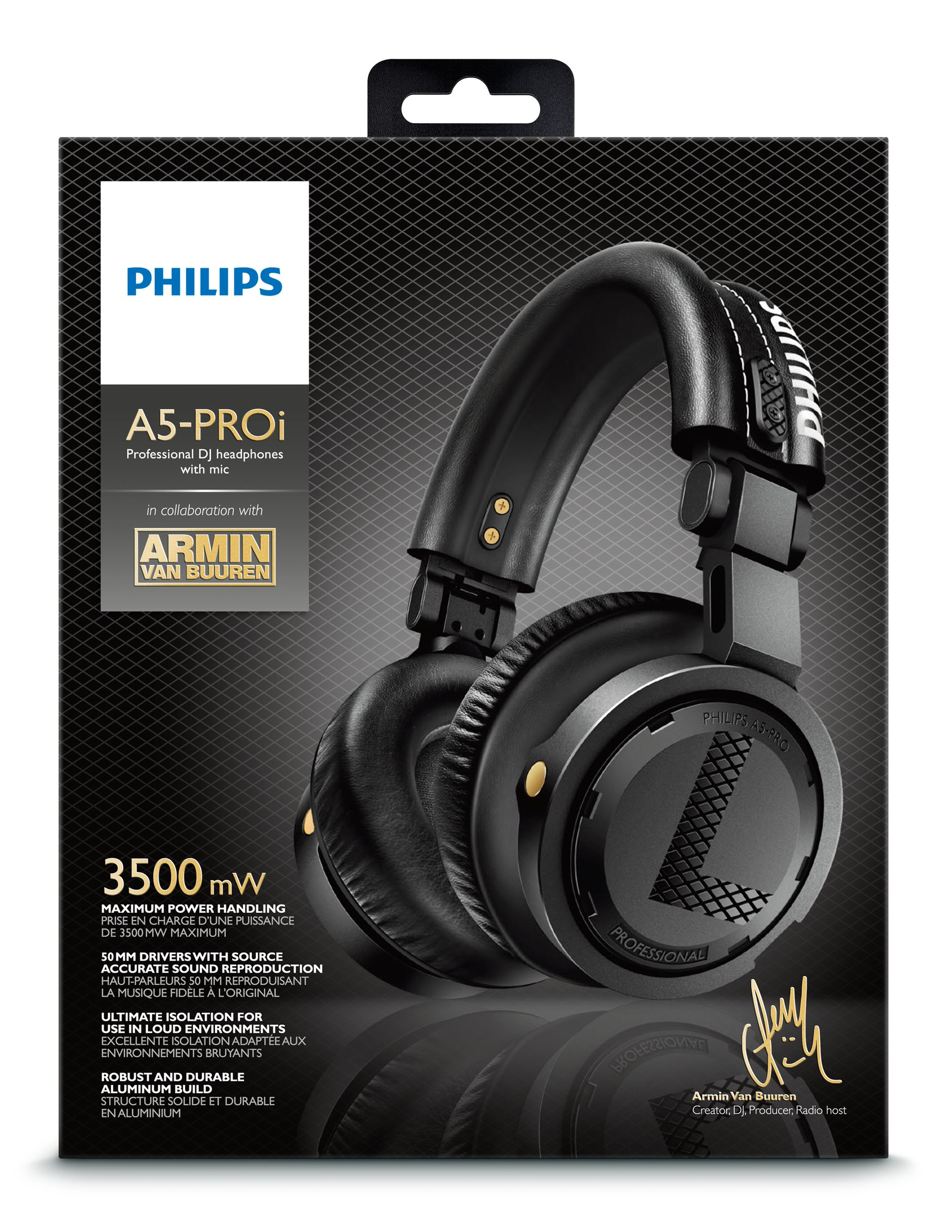 Philips A5PROI/00 headphones/headset Wired Head-band Office/Call center Black – image 2