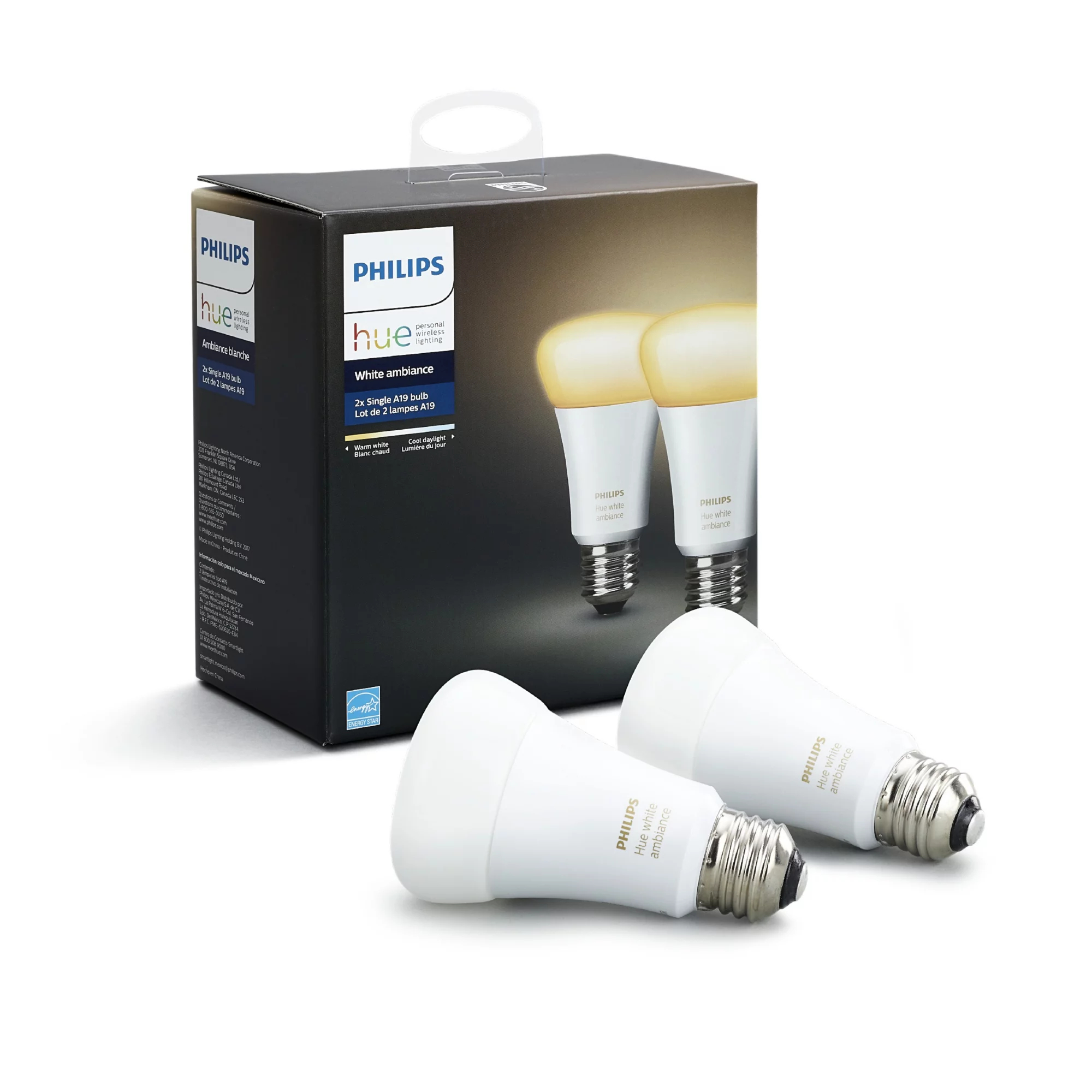 Philips by Signify Philips Hue White ambience 046677433741 smart lighting Smart bulb Bluetooth/Zigbee