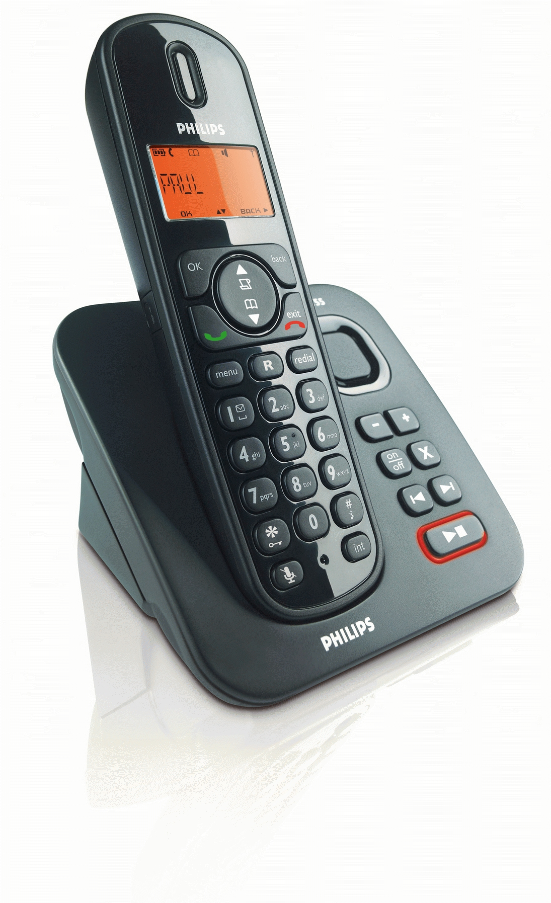 Philips Perfect sound CD1551B/23 telephone Caller ID Black – image 4