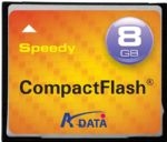 ADATA 8GB, CompactFlash, Speedy Series