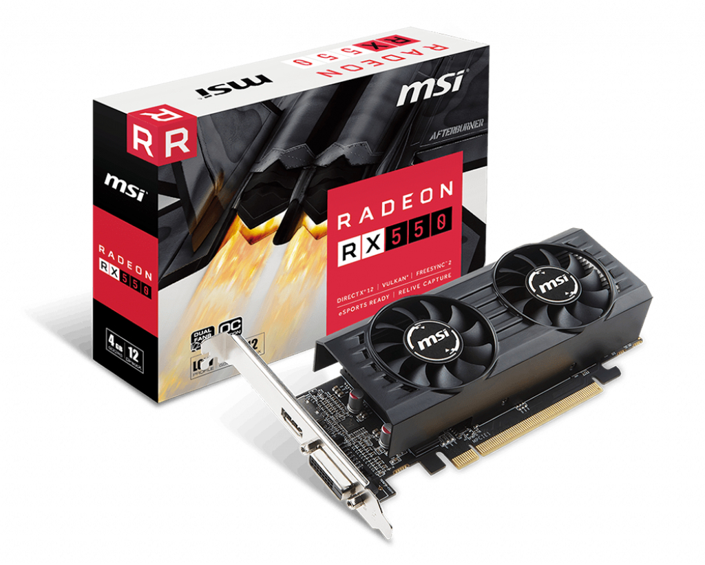 MSI Radeon RX 550 4GT LP OC – image 5