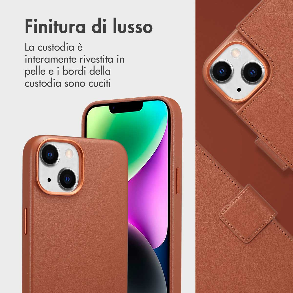 Accezz SH00069327 mobile phone case Brown – image 4