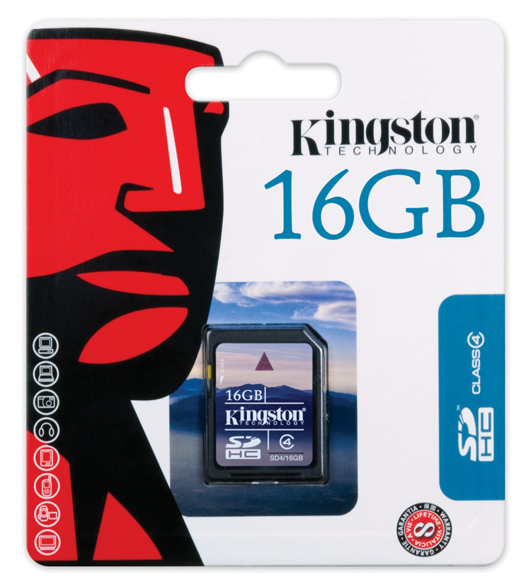 Kingston Technology 16GB SDHC Class 4 – image 2