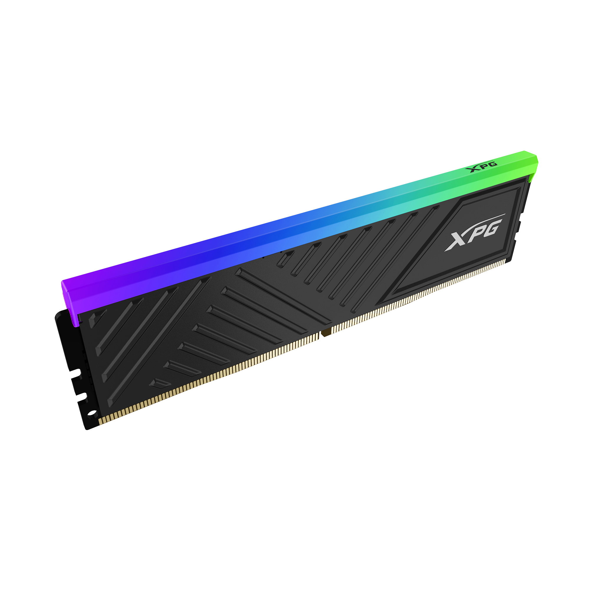 Memoria RAM DDR4 DIMM 16GB 3200MHz CL16 XPG SPECTRIX D35G RGB, Color Negro. AX4U320016G16A-SBKD35G