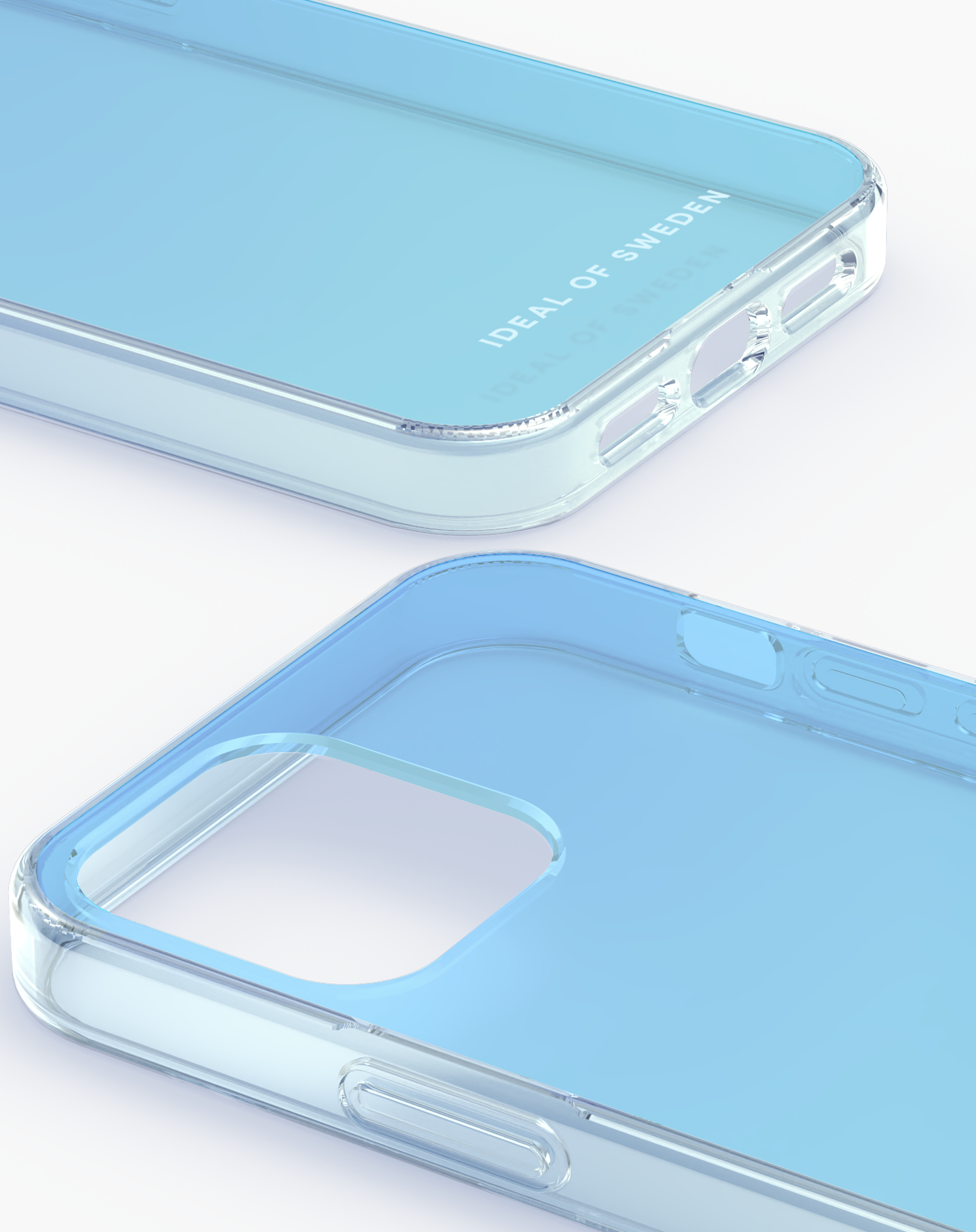 iDeal of Sweden Clear Case iPhone 12 / 12 Pro Light Blue – image 2