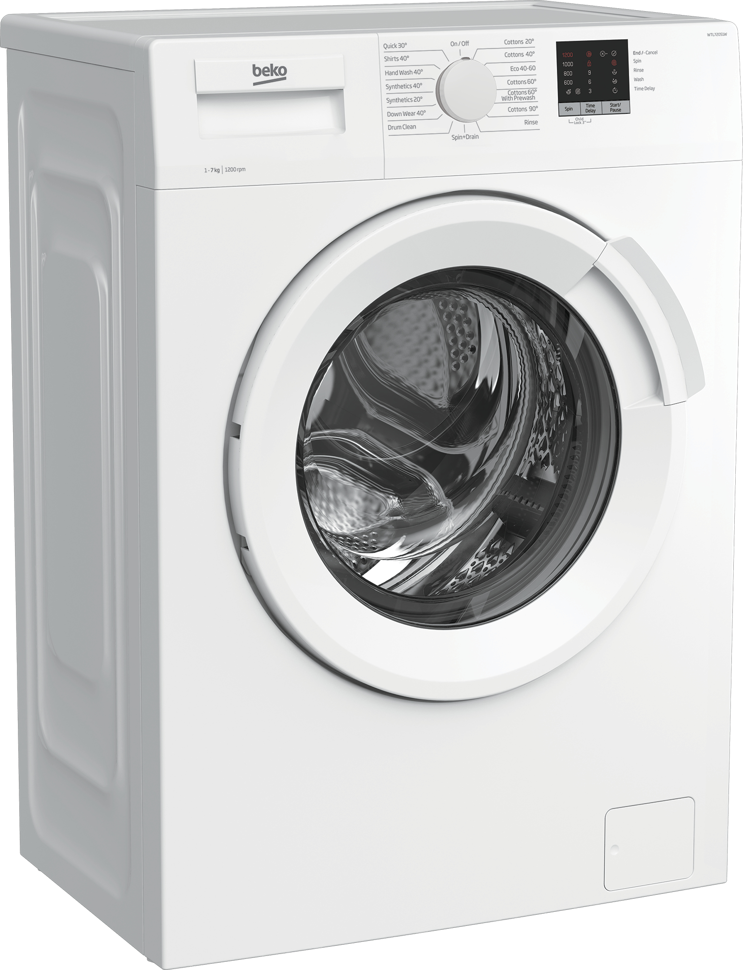 Beko b100 WTL72051W Freestanding – image 2
