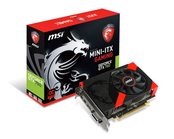 MSI N760 2GD5/OC ITX