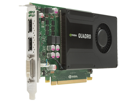 HP C2J93AA graphics card NVIDIA Quadro K2000 – image 2