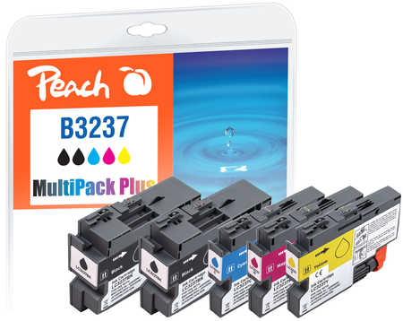 Peach 321009 ink cartridge 5 pc(s) Compatible Standard Yield Cyan, Magenta, Yellow