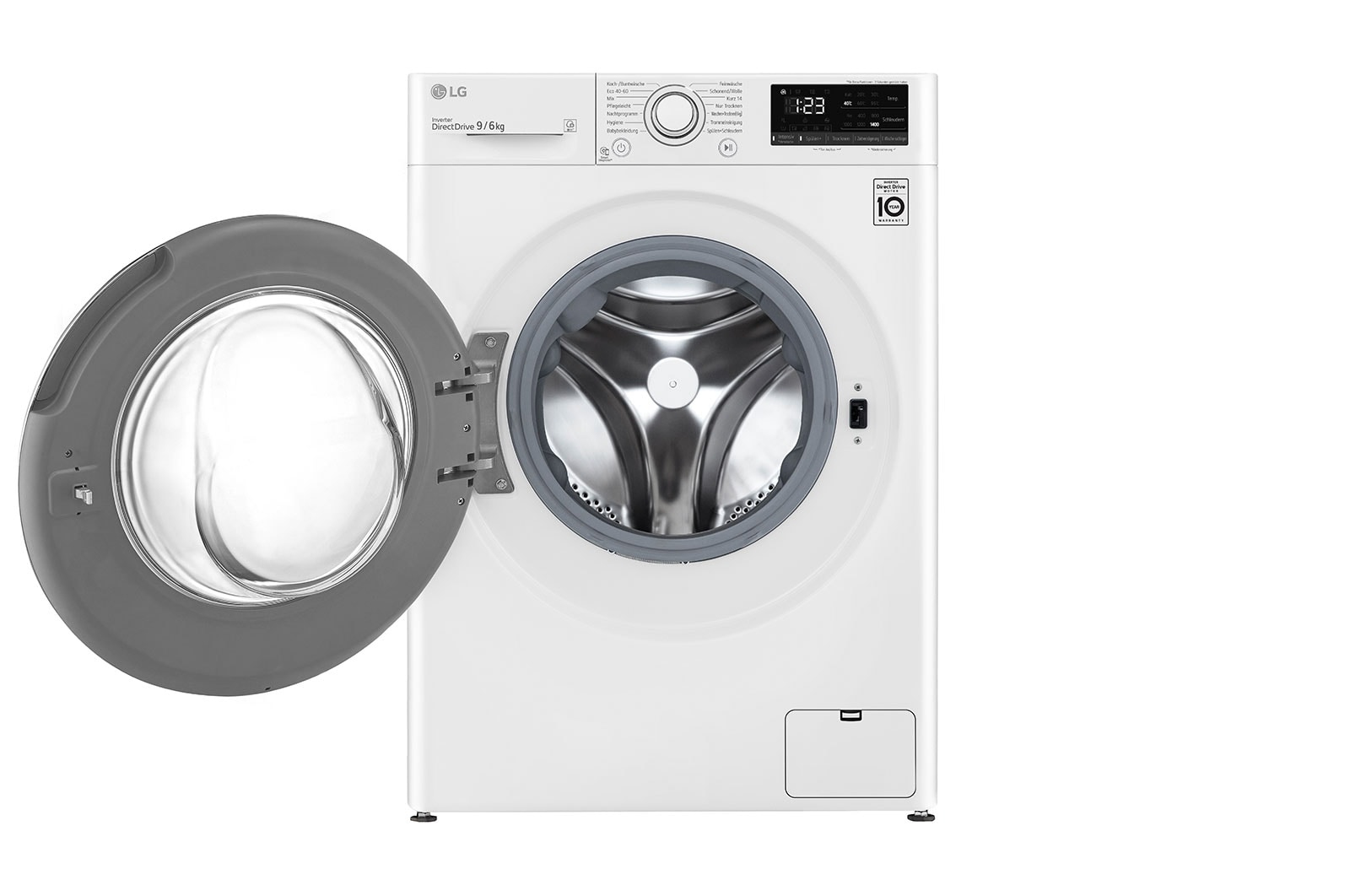 LG F14WD96EN0B washer dryer Freestanding Front-load White – image 2